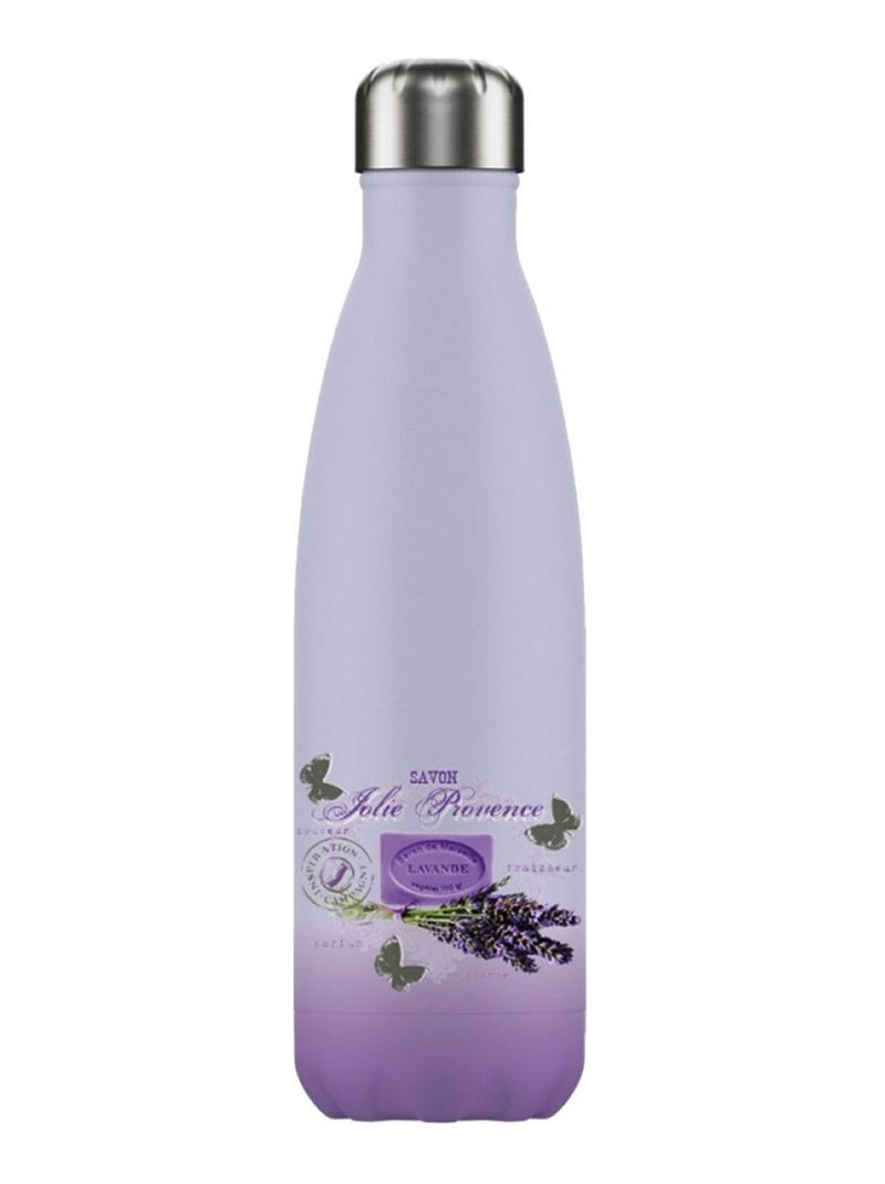 Bouteille isotherme en inox Provence Parme - Kiabi