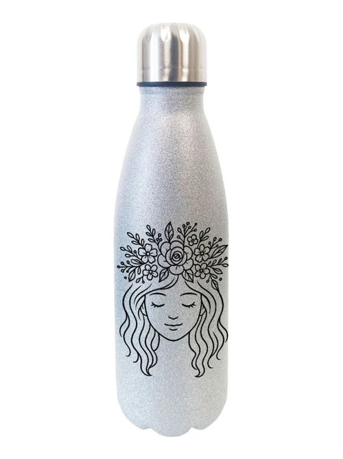 Bouteille isotherme Luna paillettes - Kiabi