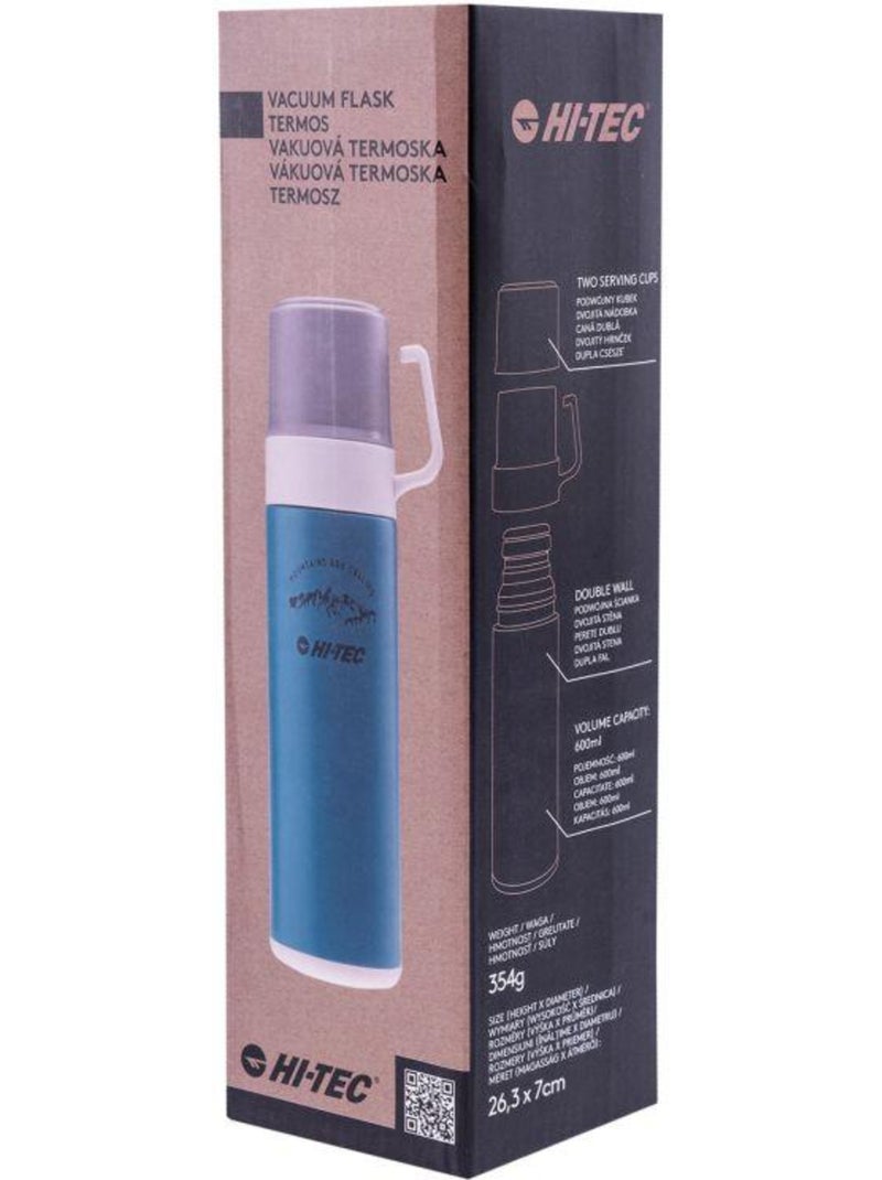 Bouteille isotherme nesan - hi-tec Bleu marine/Turquoise - Kiabi