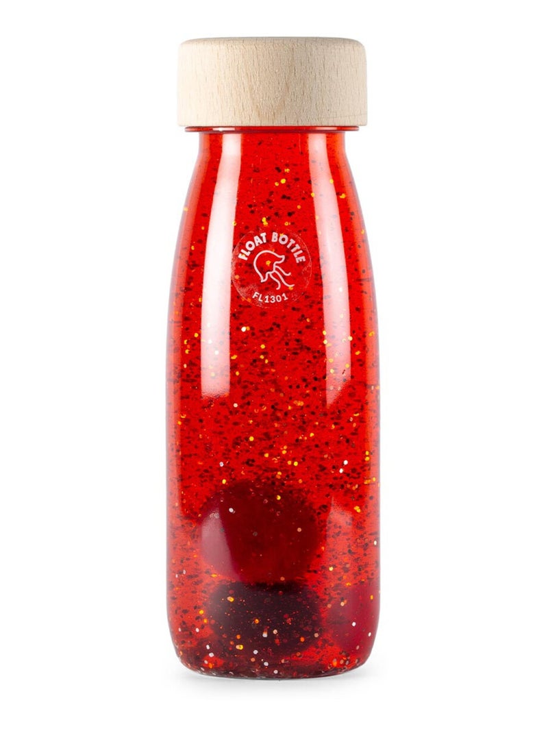 Bouteille sensorielle Float magic, Flottante Petit Boum Rouge - Kiabi