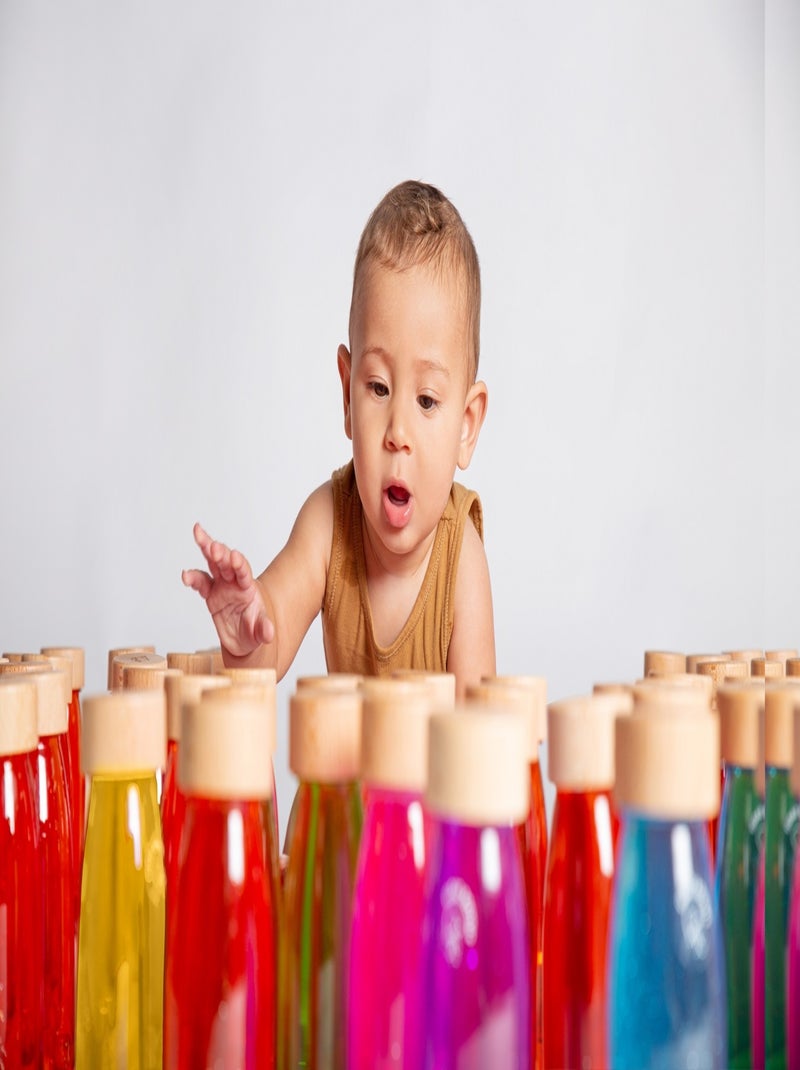 Bouteille sensorielle Float violet Rose - Kiabi