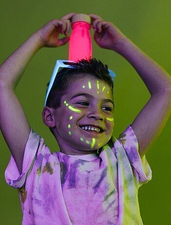 Bouteille sensorielle Fluo