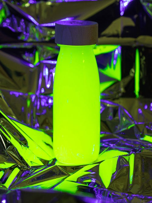 Bouteille sensorielle Jaune fluorescente - Kiabi