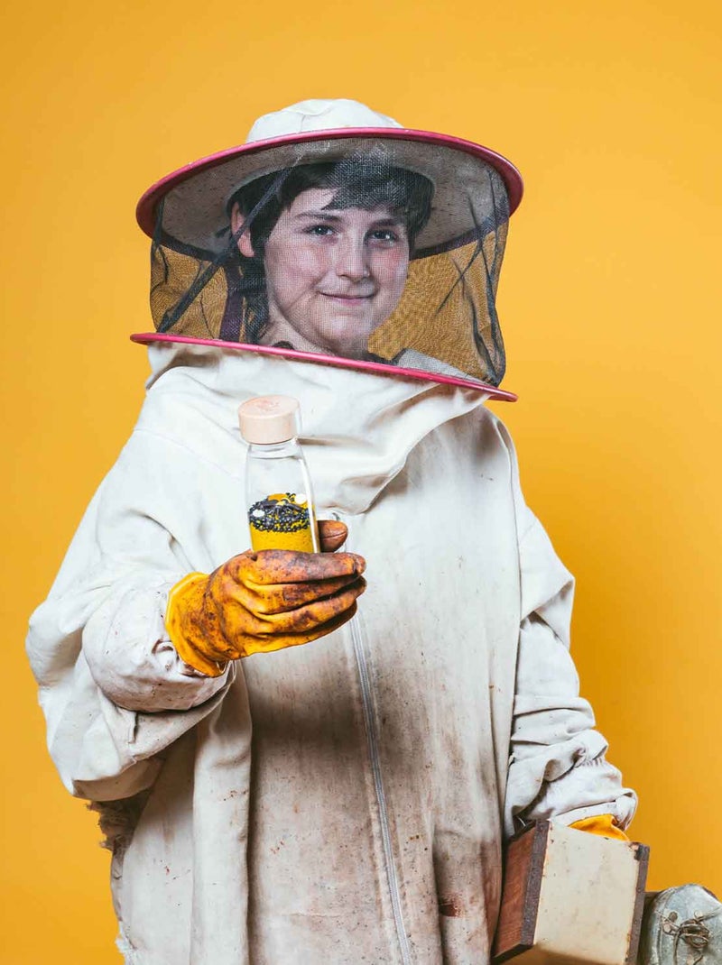 Bouteille sensorielle Sound, Abeilles Petit Boum Jaune - Kiabi