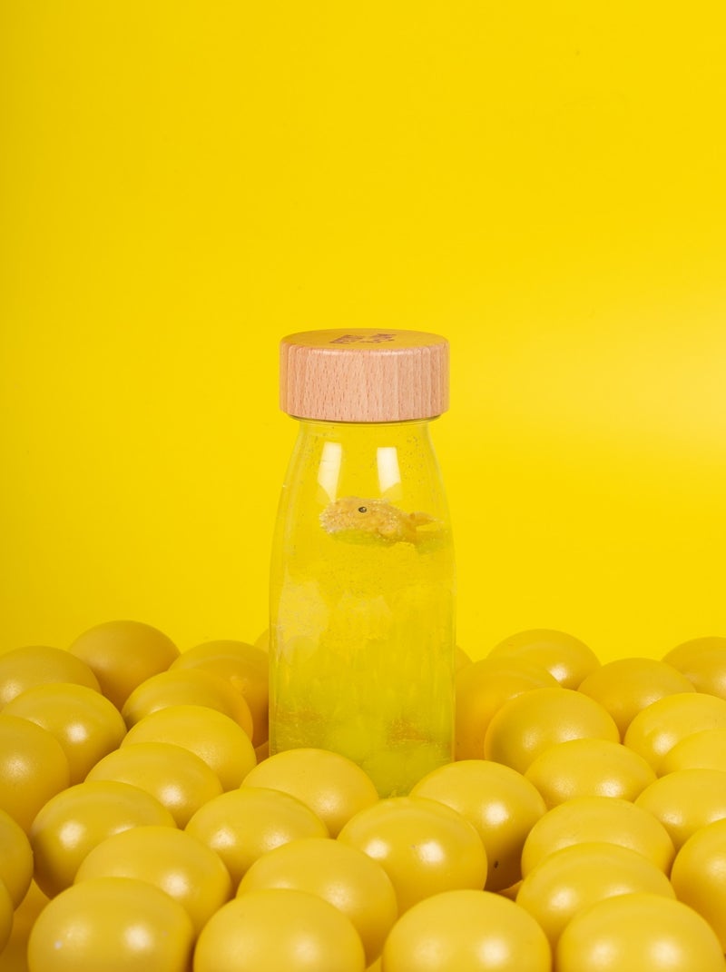 Bouteille sensorielle Sound Poisson Globe Jaune - Kiabi