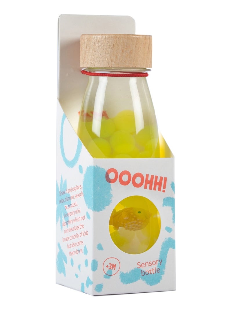 Bouteille sensorielle Sound Poisson Globe Jaune - Kiabi