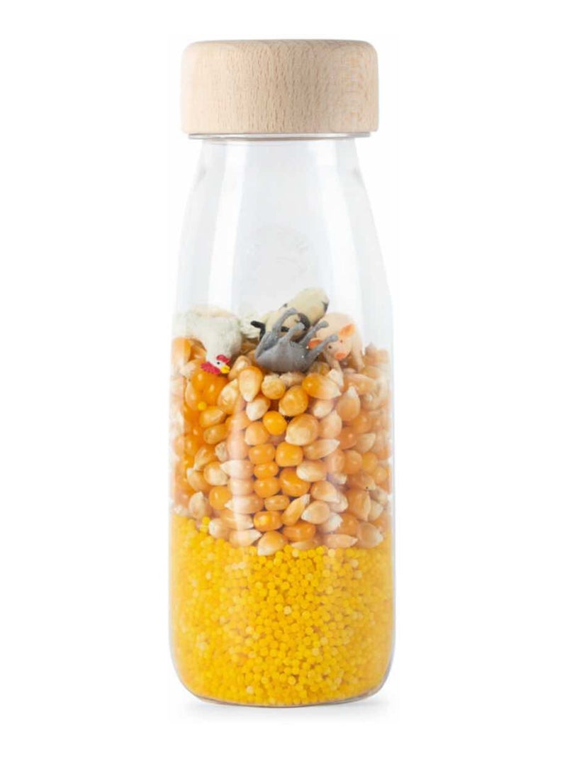 Bouteille sensorielle Spy, Ferme Petit Boum Jaune - Kiabi