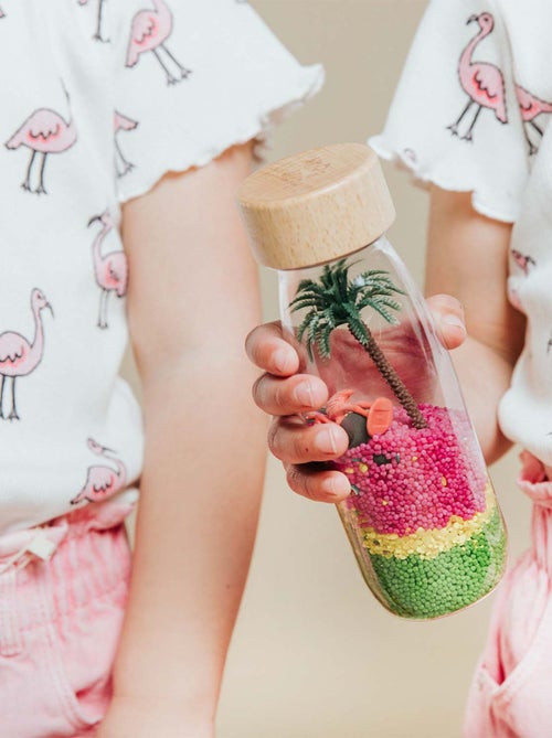 Bouteille sensorielle Spy, Flamant rose Petit Boum - Kiabi
