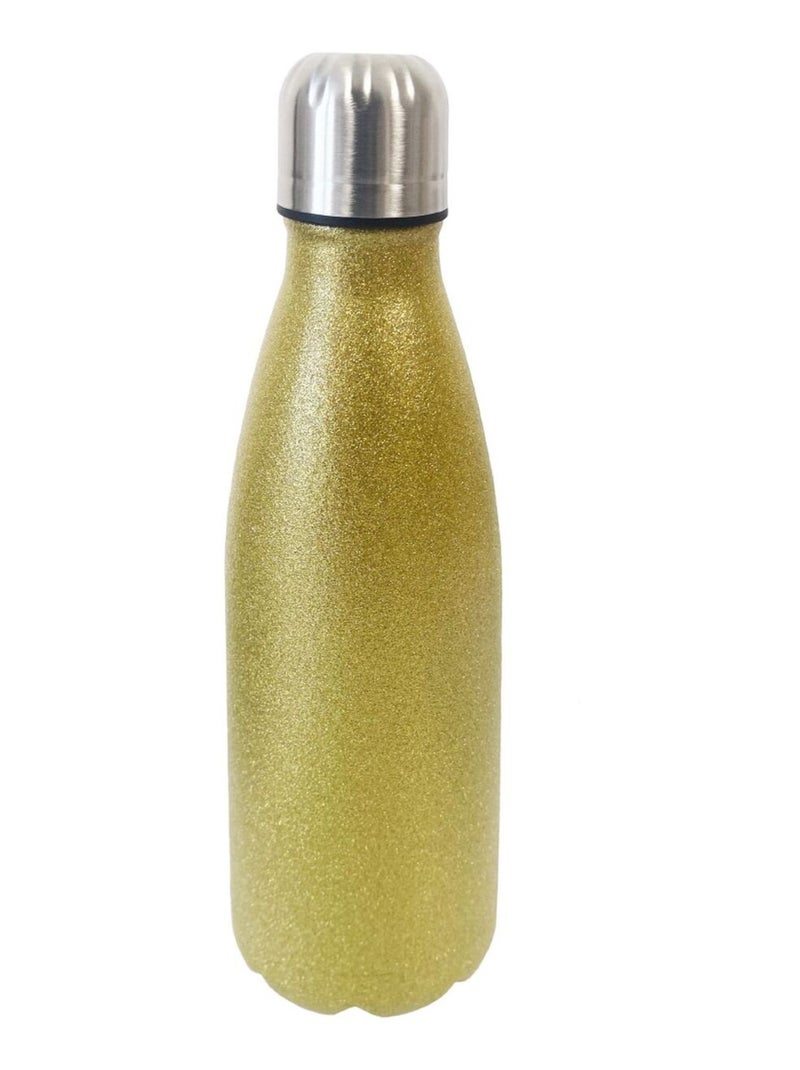 Bouteille Thermos en inox - by Cbkreation Jaune - Kiabi