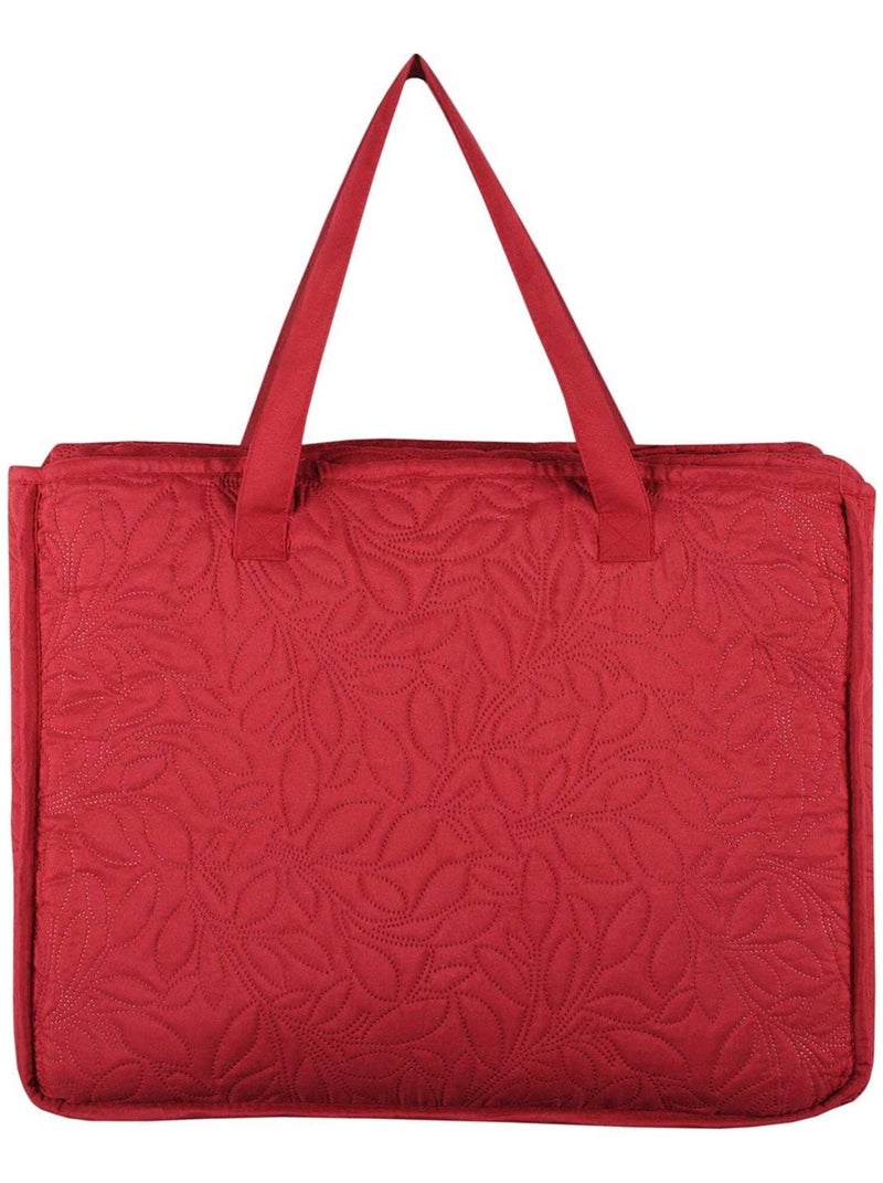 Boutis 220x240 avec 2 taies et sac Cassandre rouge Rouge - Kiabi
