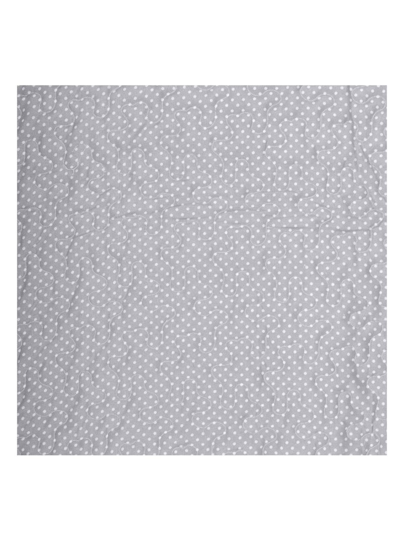 Boutis  avec taie(s) et sac Arkansas gris Gris - Kiabi