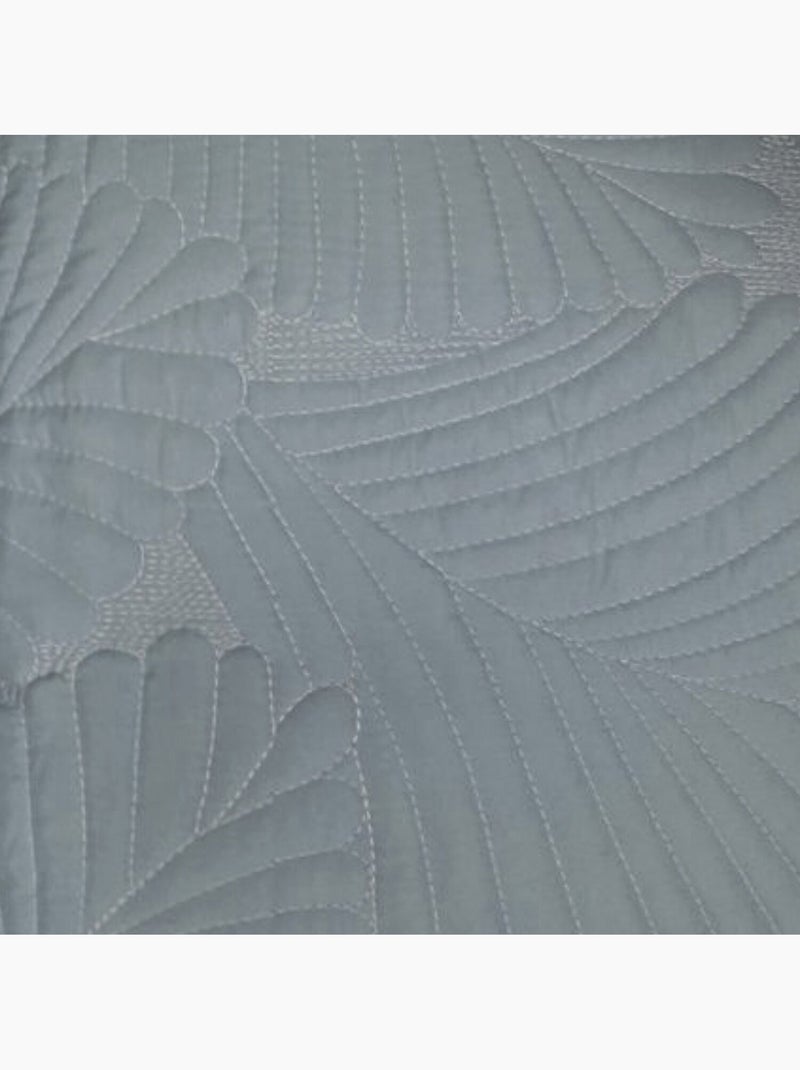 Boutis brode 100%polyester filoa Gris - Kiabi