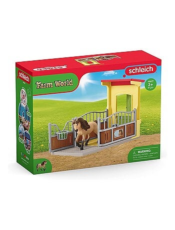 Box avec Poney Icelandais - Extension Ferme Educative