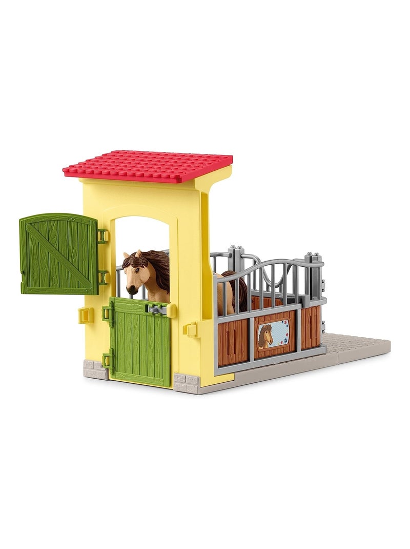 Box avec Poney Icelandais - Extension Ferme Educative Multicolore - Kiabi