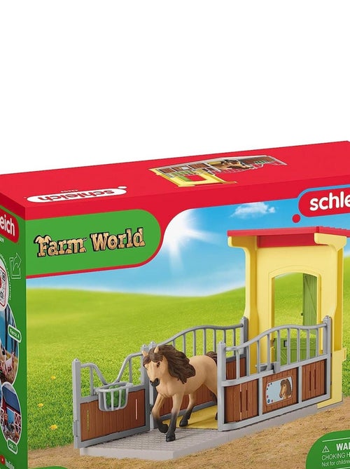 Box avec Poney Icelandais - Extension Ferme Educative - Kiabi