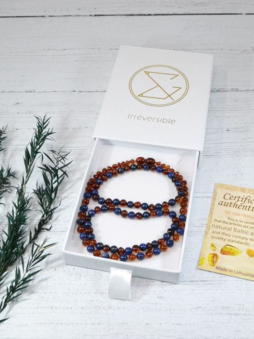 Lot De 2 Colliers Et 2 Bracelets En Perles Multicolores - Neuf Sans Boîte