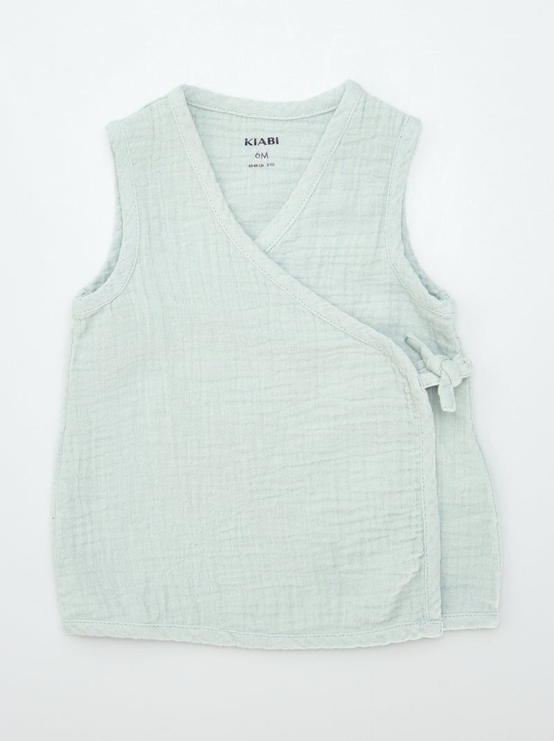 Box de naissance 'Welcome Baby' - 5 pièces Vert - Kiabi