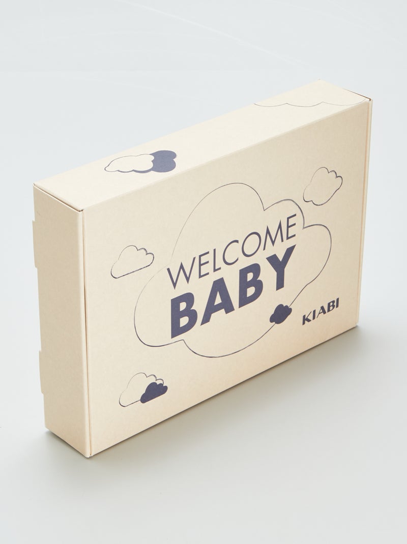 Box de naissance 'Welcome Baby' pièces Mixte Rose Bébé
