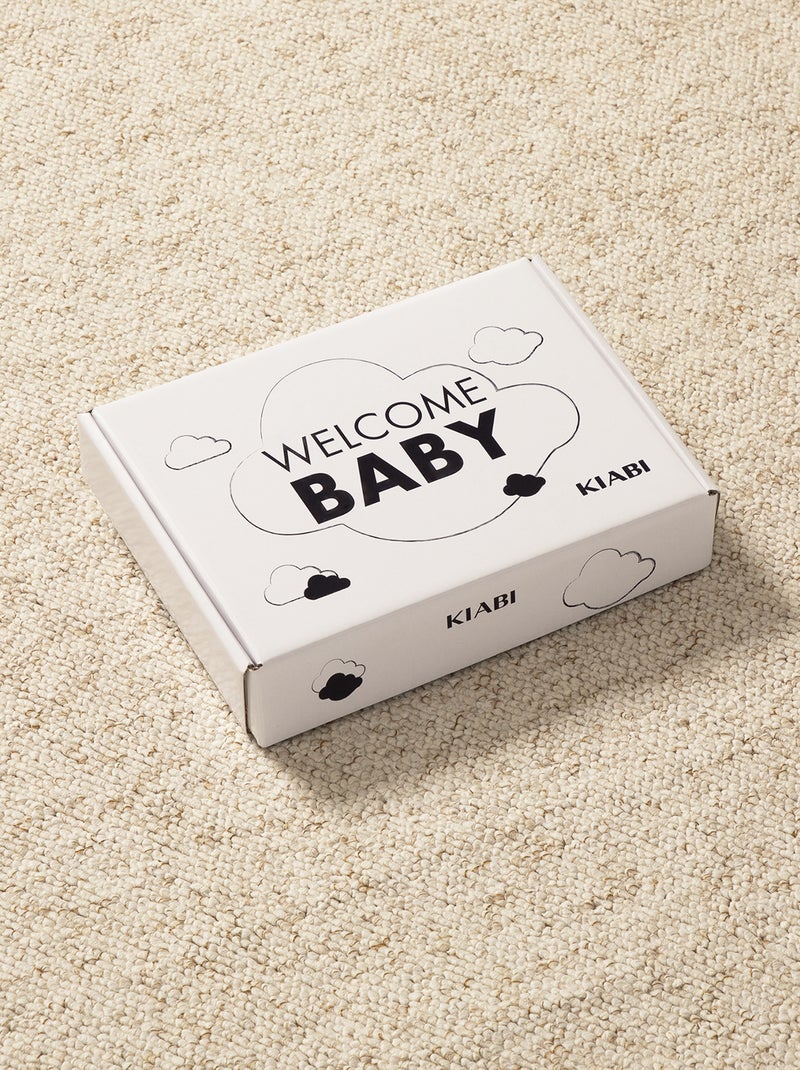 Box de naissance 'Welcome Baby' 5 pièces - Mixte Vert gris - Kiabi