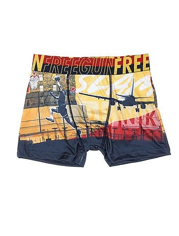 Boxer à Imprimés Garçon Freegun