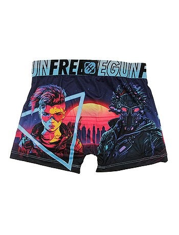 Boxer à Imprimés Garçon Freegun WAR