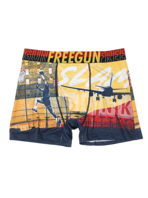 Boxer à Imprimés Homme Freegun - Kiabi