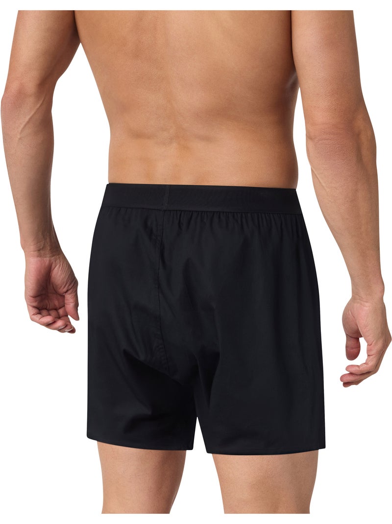 Boxer ample Signature Noir - Kiabi