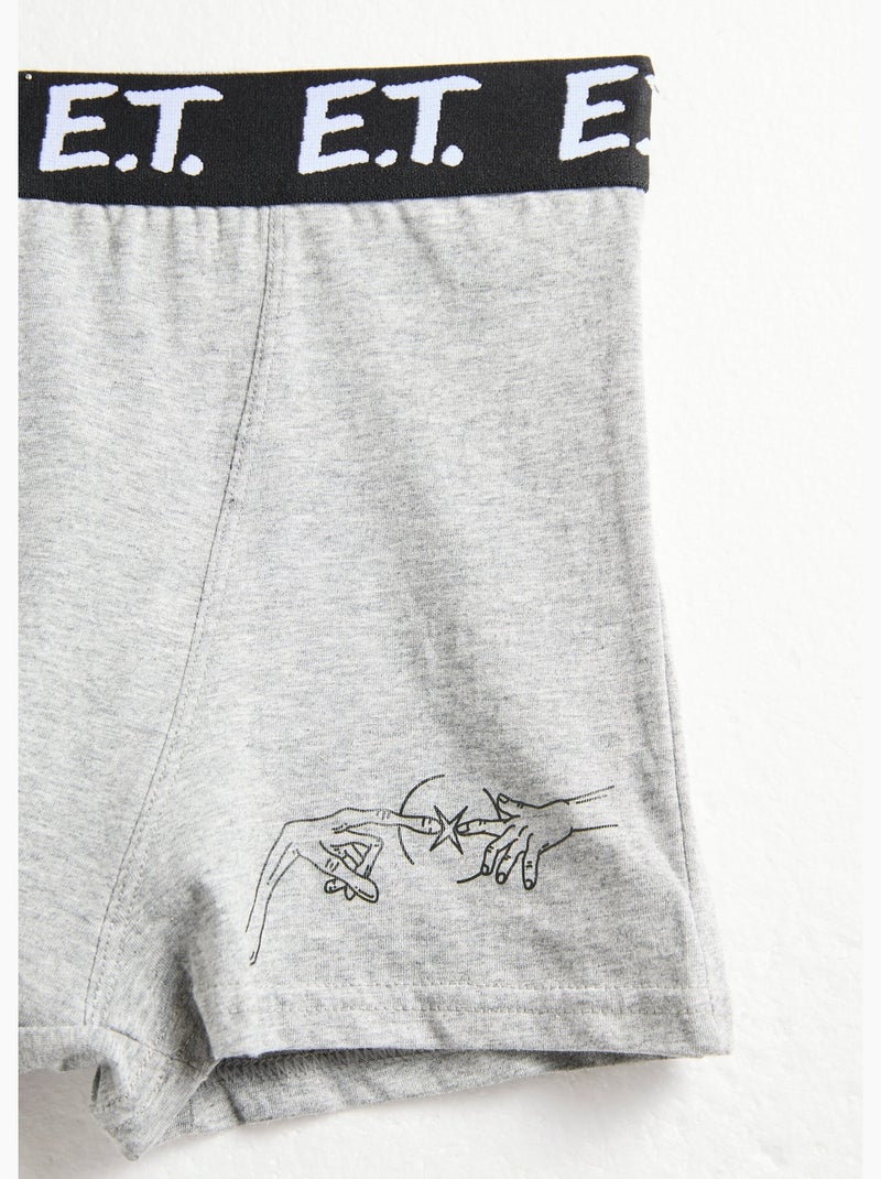 Boxer avec licence E.T. - AFIBEL Gris foncé - Kiabi