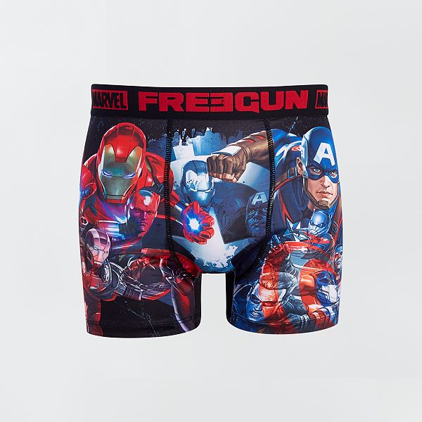  Boxer  Avengers Marvel  Freegun Homme bleu Kiabi 