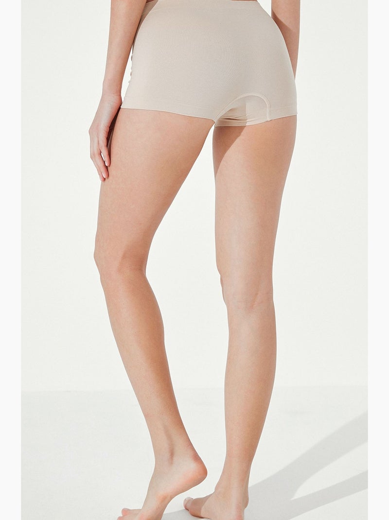 Boxer basic femme penti Beige argile - Kiabi
