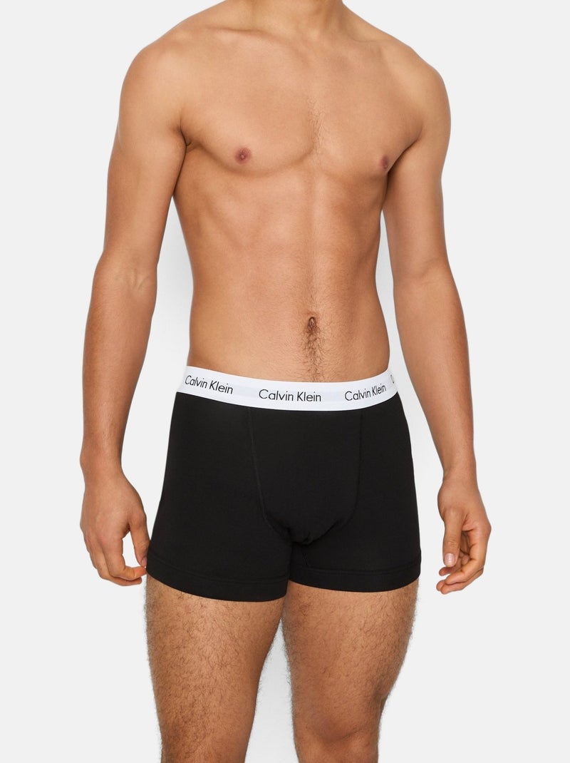 Boxer Calvin Klein pack x3 Noir Gris - Kiabi