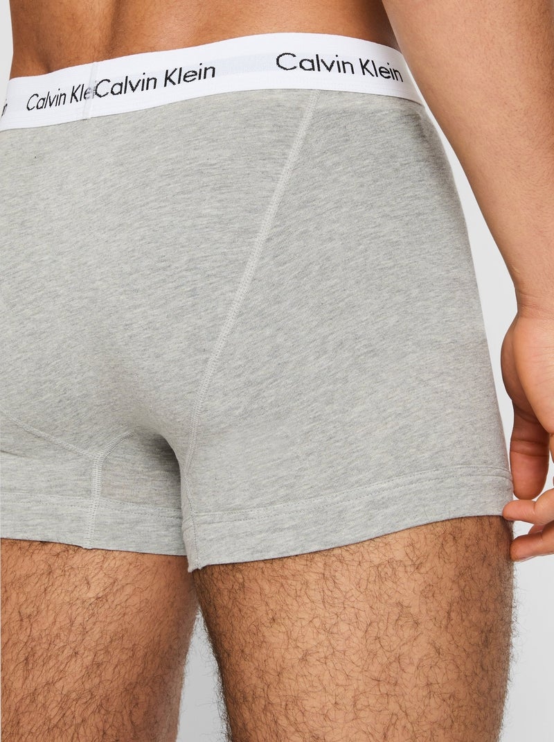 Boxer Calvin Klein pack x3 Noir Gris - Kiabi