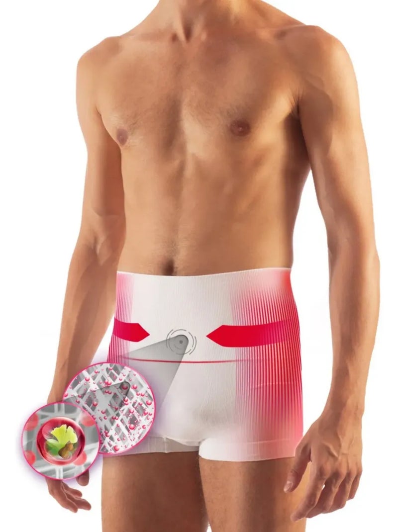 Boxer Ceinture Homme Blanc - Kiabi