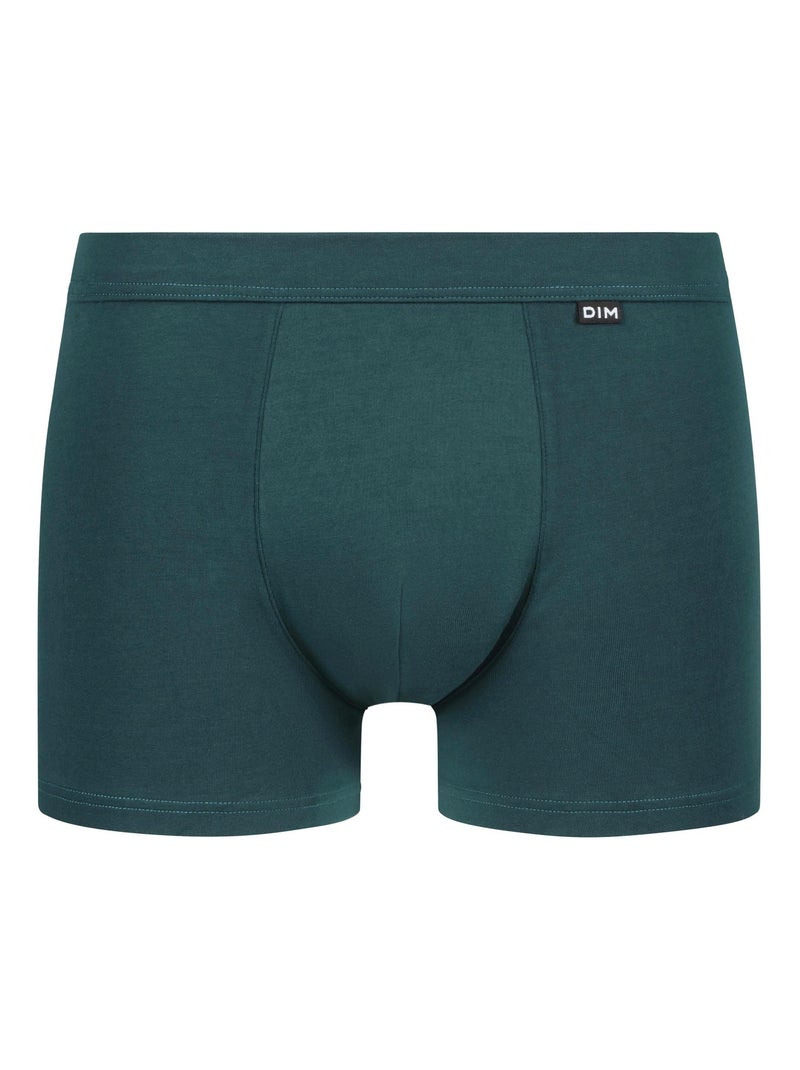 Boxer Classic Coton Vert forêt - Kiabi