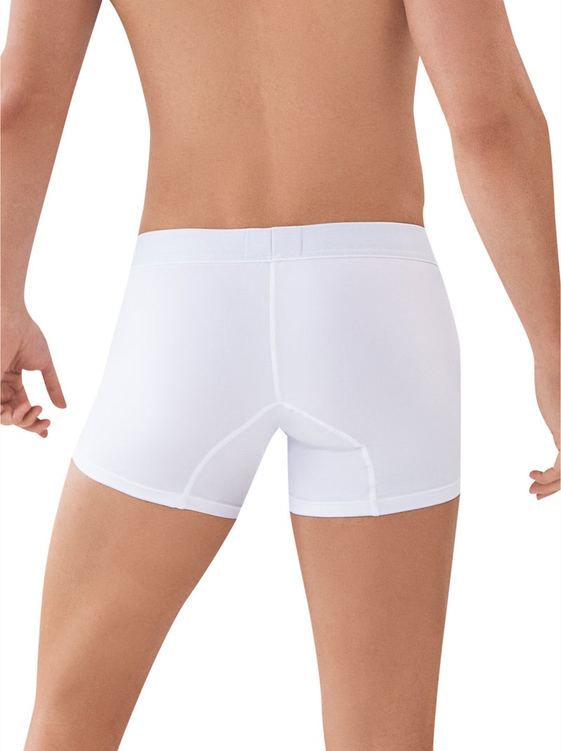 Boxer Classic Match Blanc - Kiabi