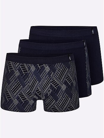 Boxer Côtes Fines - Taille Standard - Witt - Lot de 3