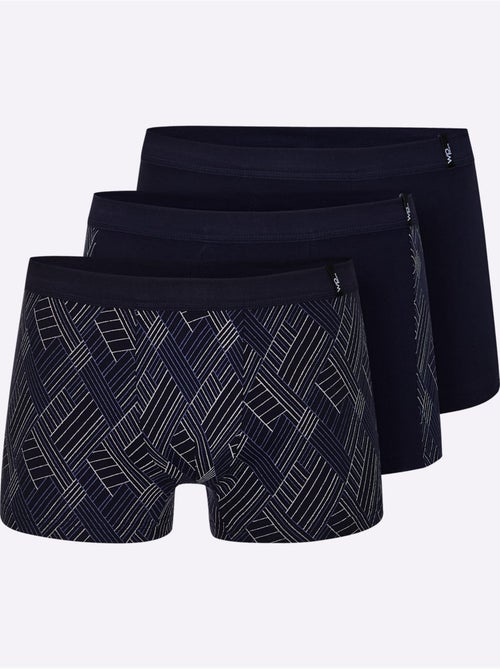 Boxer Côtes Fines - Taille Standard - Witt - Lot de 3 - Kiabi