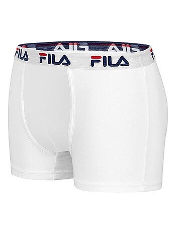 Boxer Coton homme Fila 5016 Blanc Fila