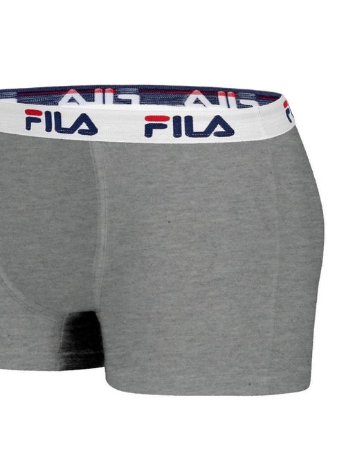 Boxer Coton homme Fila 5016 Gris Fila - Kiabi