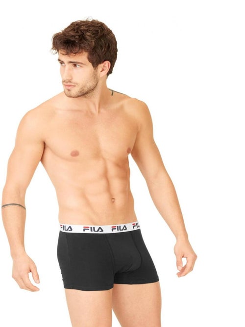 Boxer Coton homme Fila 5016 Noir Fila - Kiabi