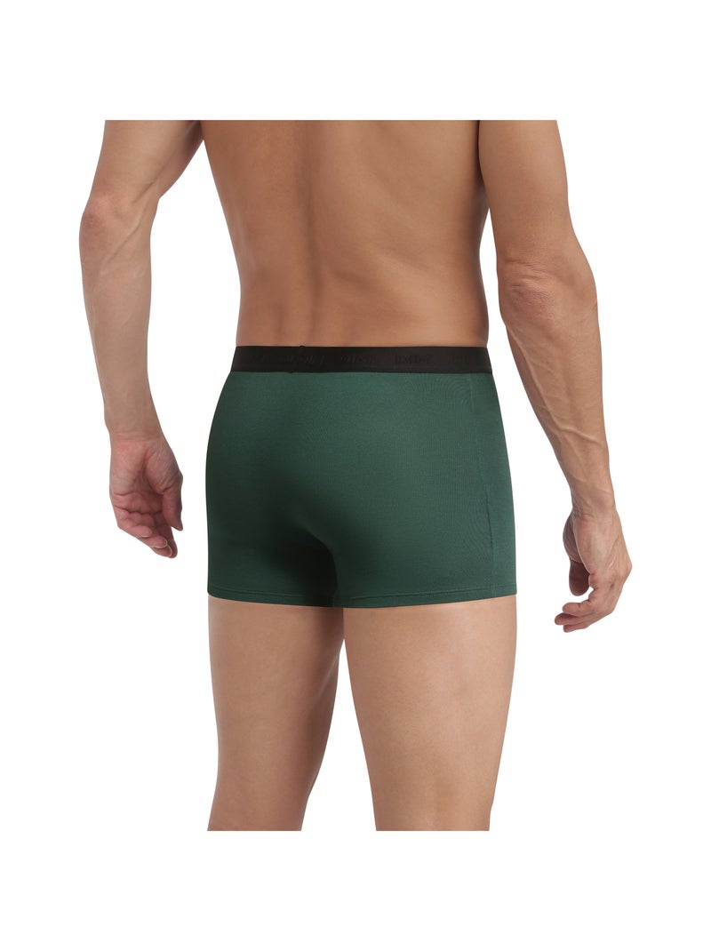 Boxer coton respirant Smart Range Vert forêt - Kiabi