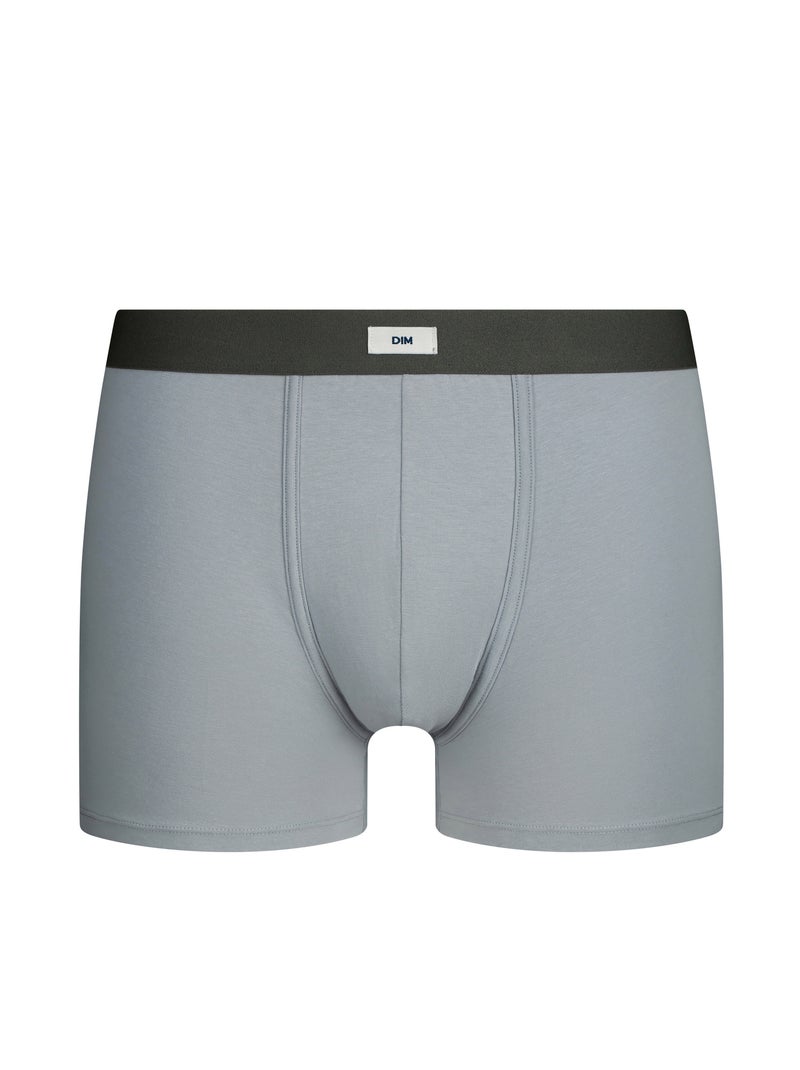 Boxer coton respirant Trendy Gris métalique - Kiabi