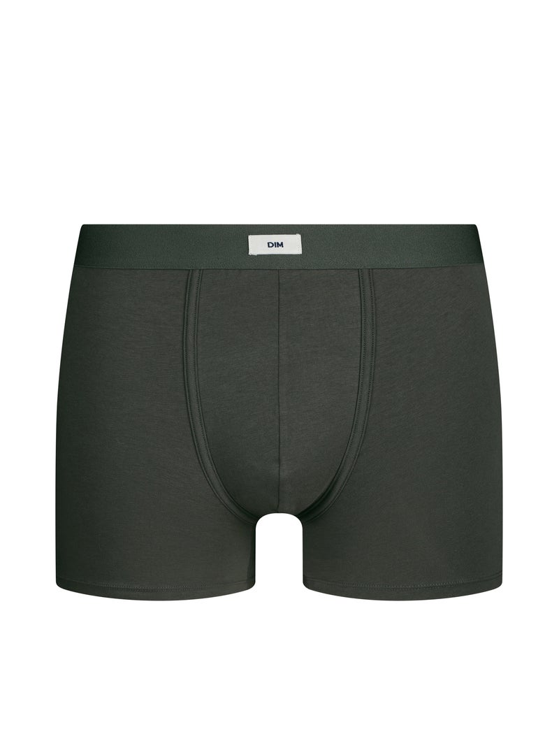 Boxer coton respirant Trendy Kaki - Kiabi
