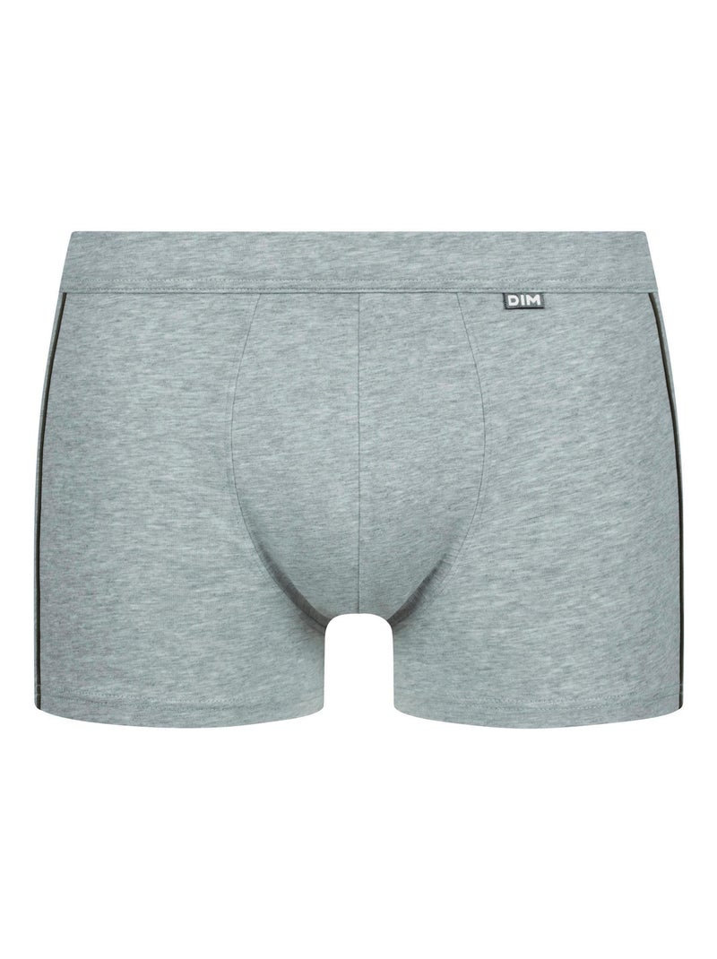 Boxer court Dynamic Cotton Gris clair - Kiabi