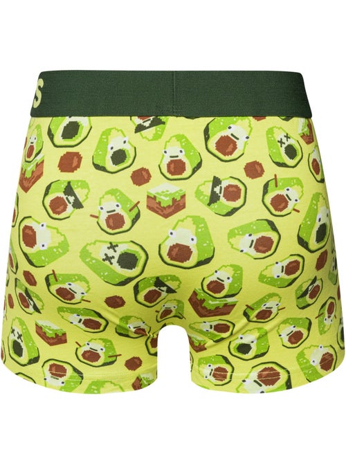 Boxer Court Homme Avocats en Pixels - Kiabi