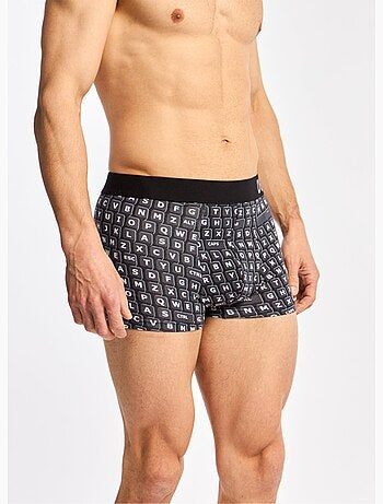 Boxer Court Homme Clavier