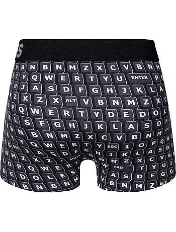 Boxer Court Homme Clavier