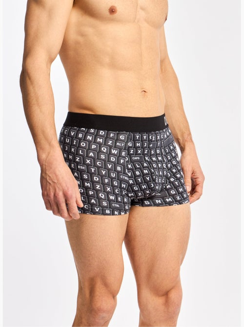 Boxer Court Homme Clavier - Kiabi Boxer Court Homme Clavier - Kiabi