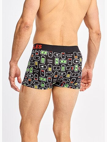 Boxer Court Homme Recharge de Batteries
