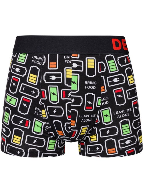 Boxer Court Homme Recharge de Batteries - Kiabi Boxer Court Homme Recharge de Batteries - Kiabi